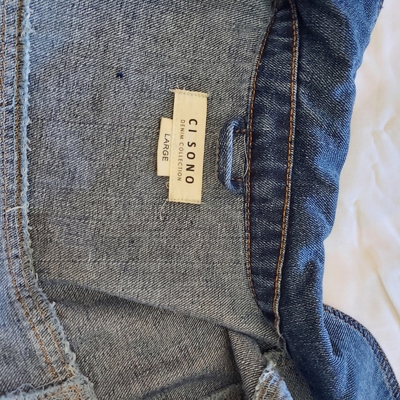 Jacket jeans Cisono Size L - Picture 7 of 10